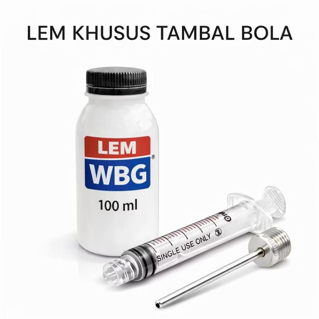 LEM KHUSUS TAMBAH BOLA / RAKET PIMPONG LENGKAP LEM SUNTIKAN DAN PENTOLASI KEGUNAAN MENAMBAL BERBAGAI
