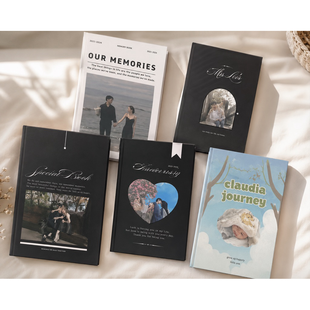 Memory Book Custom | Photobook Couple | Album Kenangan | Kado Anniversary