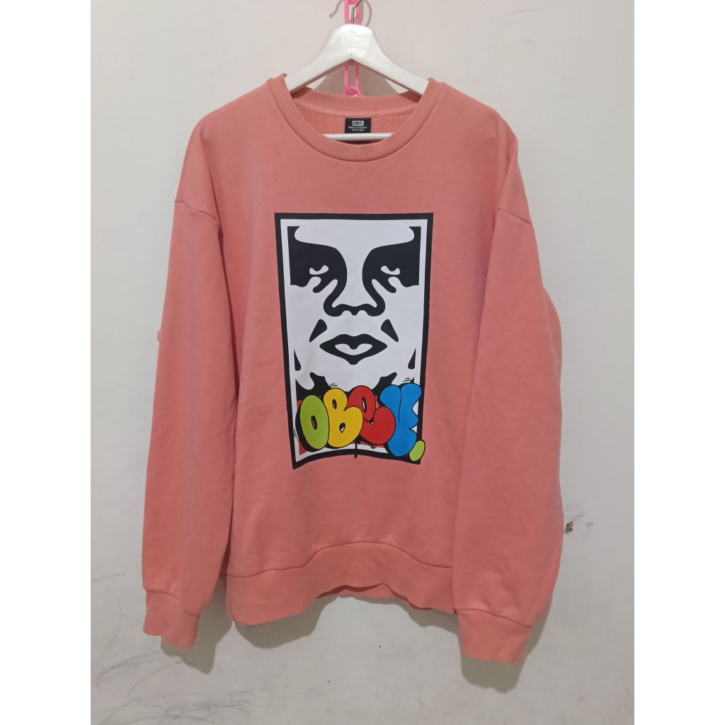 Crewneck obey x cole second