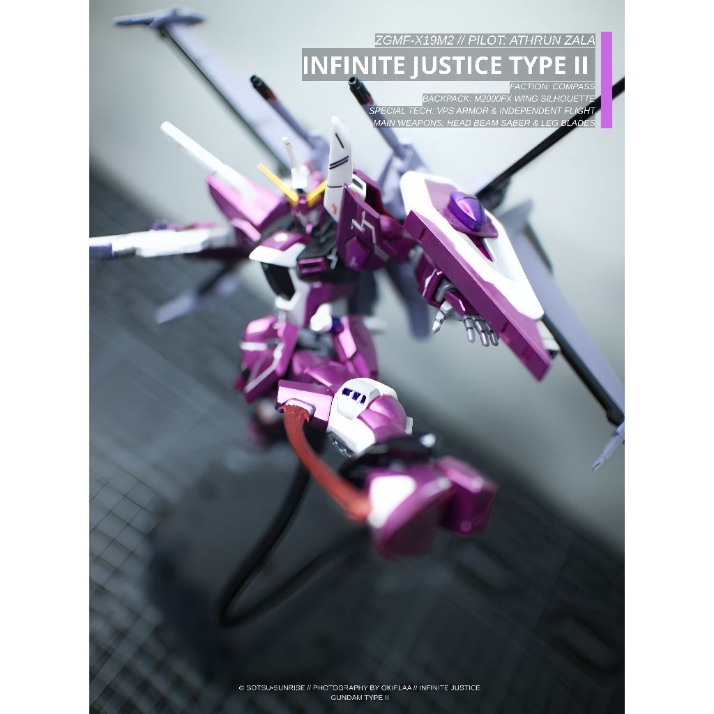 HG INFINITE JUSTICE GUNDAM