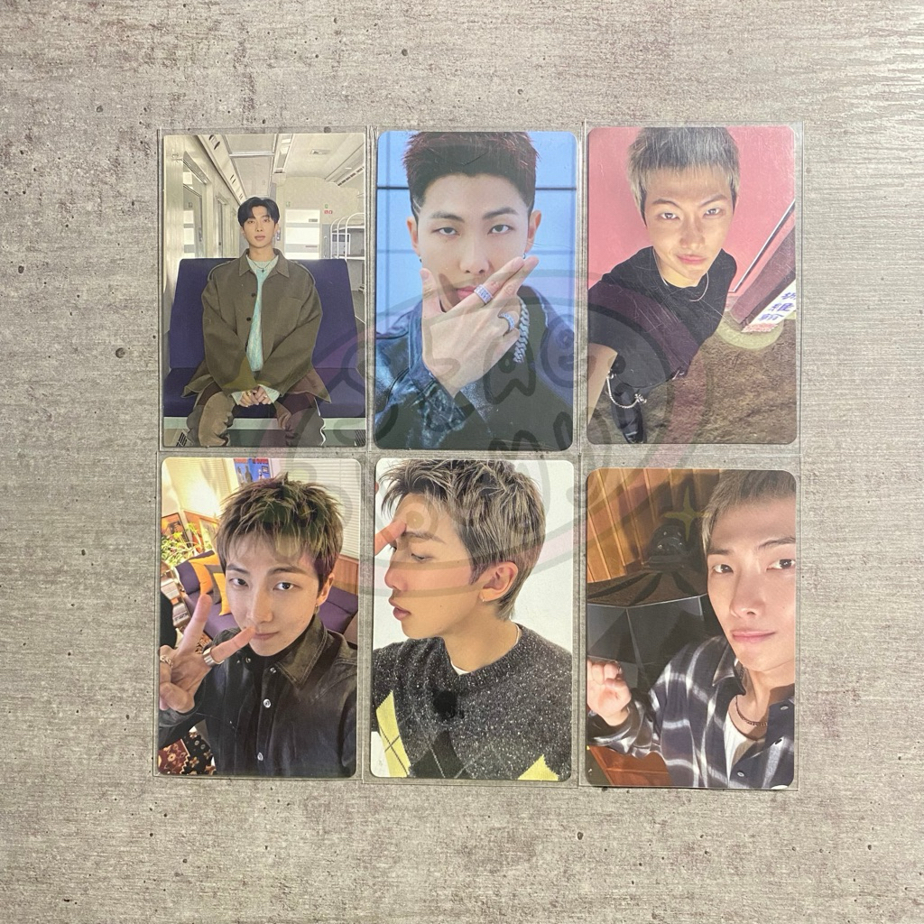 PHOTOCARD OFFICIAL PC BTS RM KIM NAMJOON INDIGO PROOF POB ARIRANG ROOTED IN MUSIC KOREA
