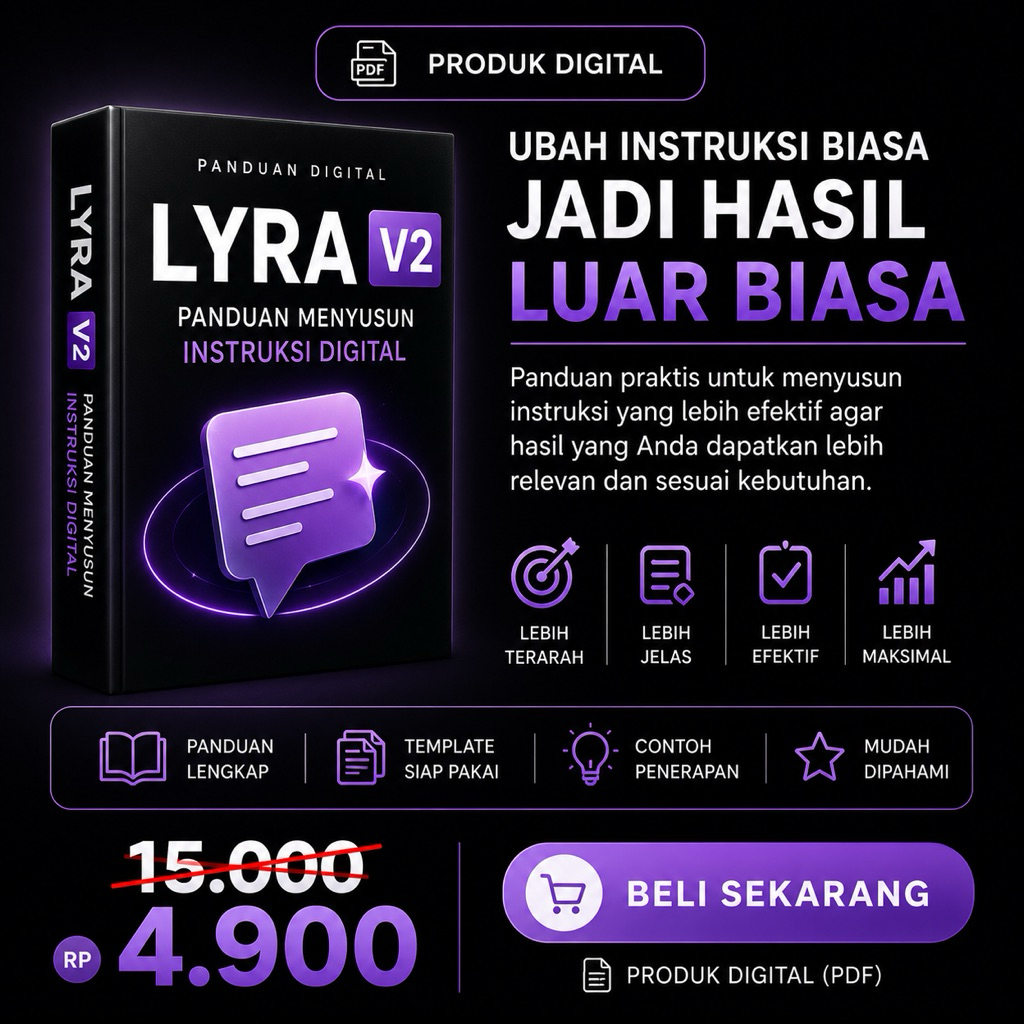 LYRA V2 | Sekali Belajar Dipakai Berkali-kali