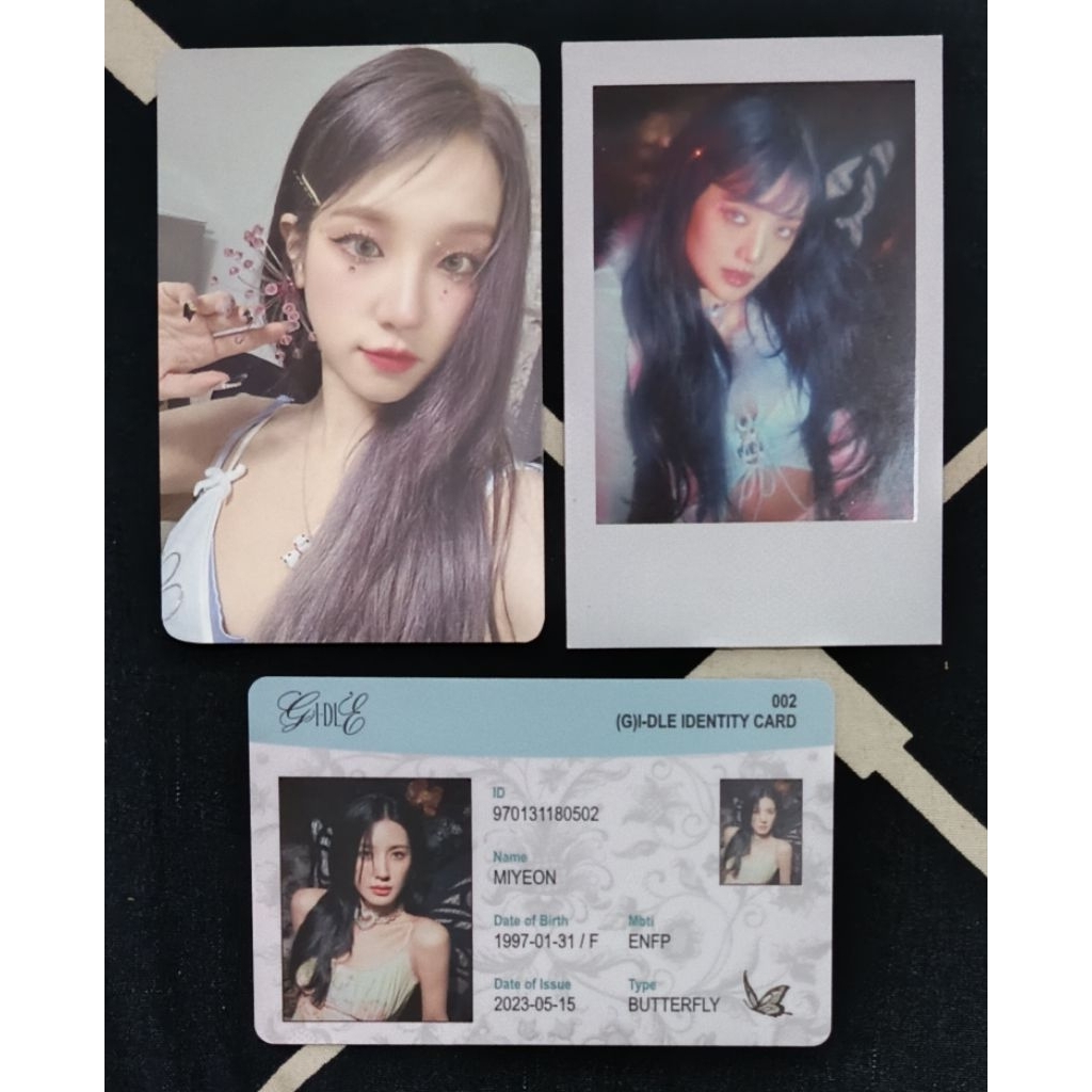 Official Photocard Gidle I Feel Miyeon Minnie Yuqi