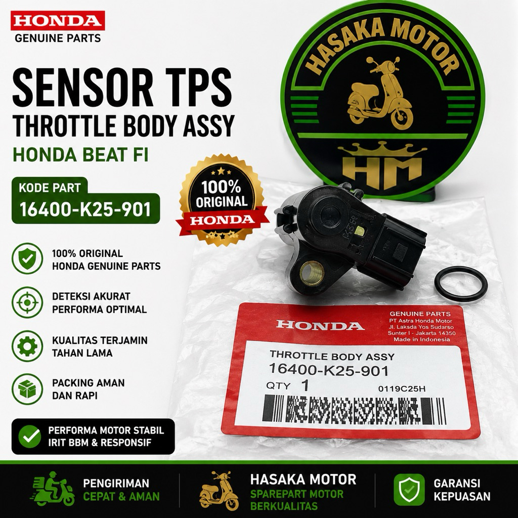 16400-K25-901 SENSOR TPS BEAT FI