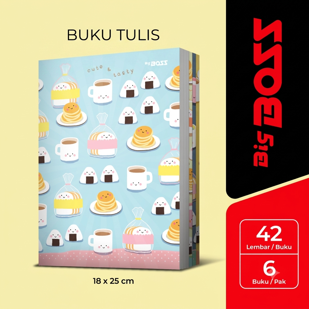 Big Boss Buku Tulis 42 Lembar