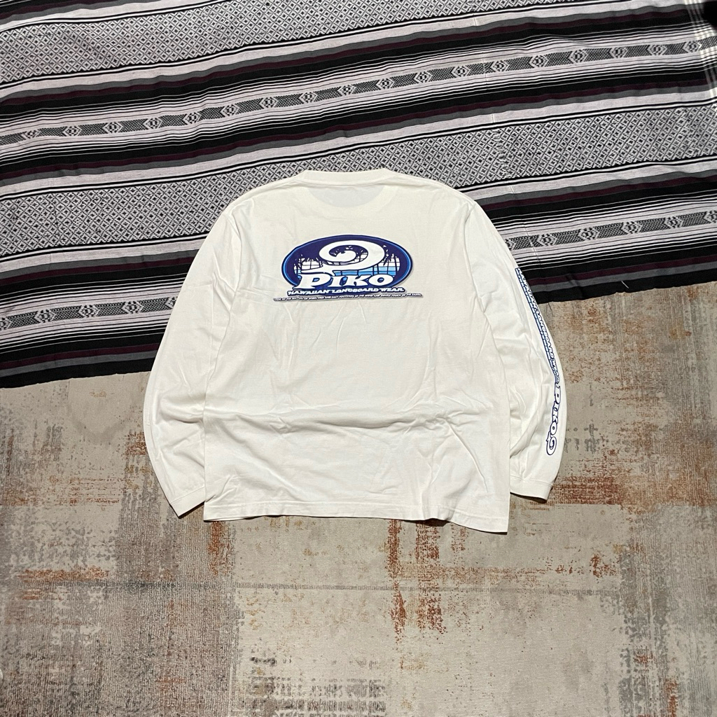 Kaos Longsleeve Tshirt Piko Size L