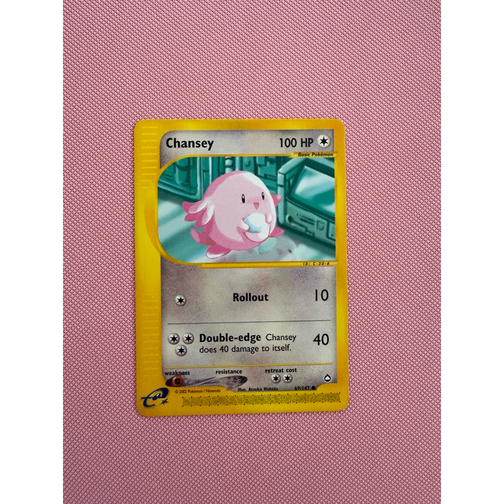 chansey e card