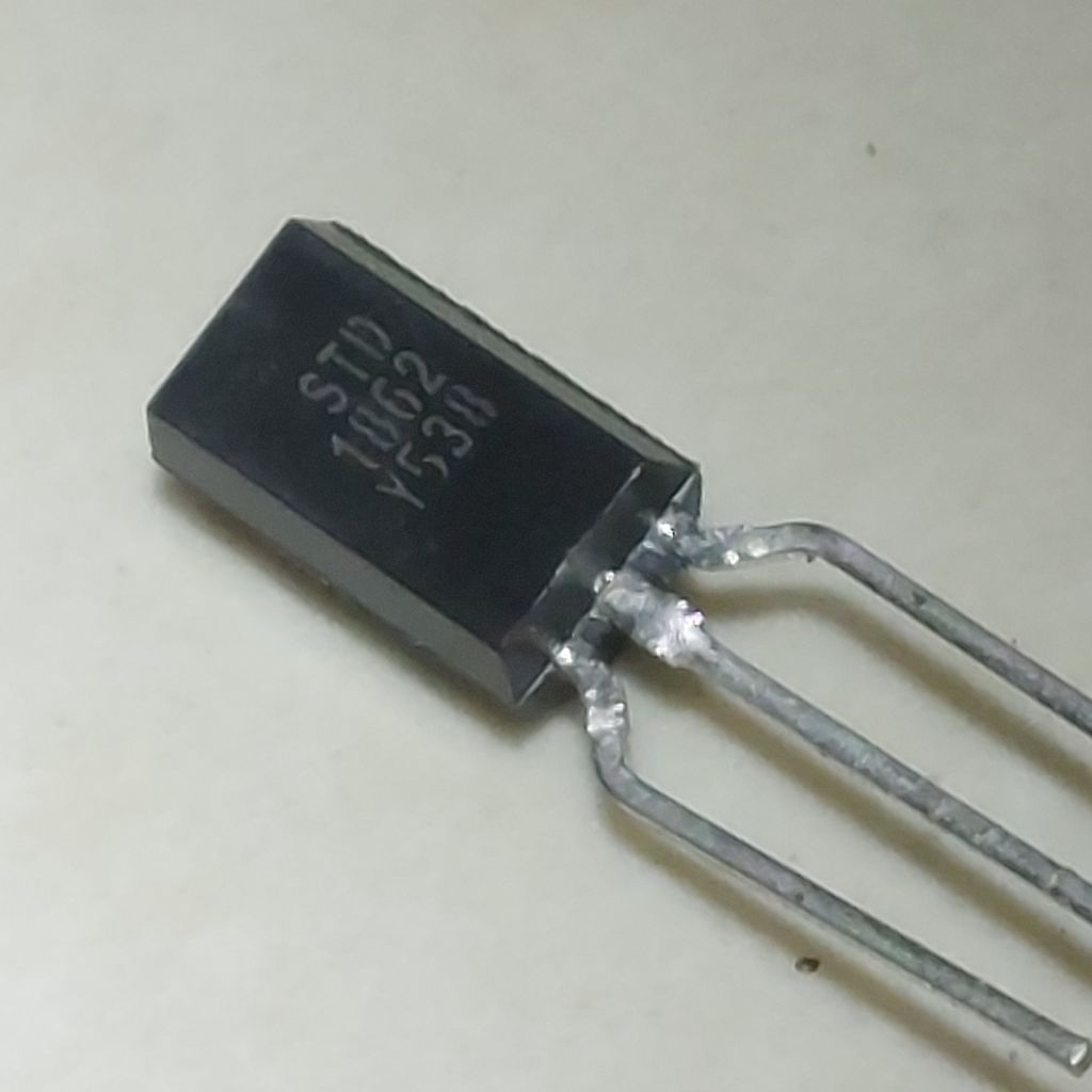 5 Buah 5Pcs STD 1862 To-92 STD1862 D1862 NPN Power Silicon Transistor 2A 500mW 170MHz AUK Kodenshi