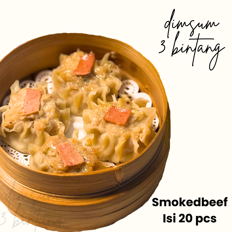 Smokedbeef Dimsum Isi 20 | Free Chilli Oil | Dimsum Frozen | Bandung