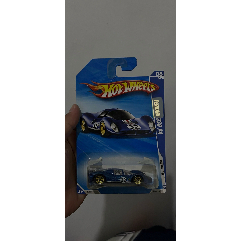 hotwheels ferrari 330 p4 blue