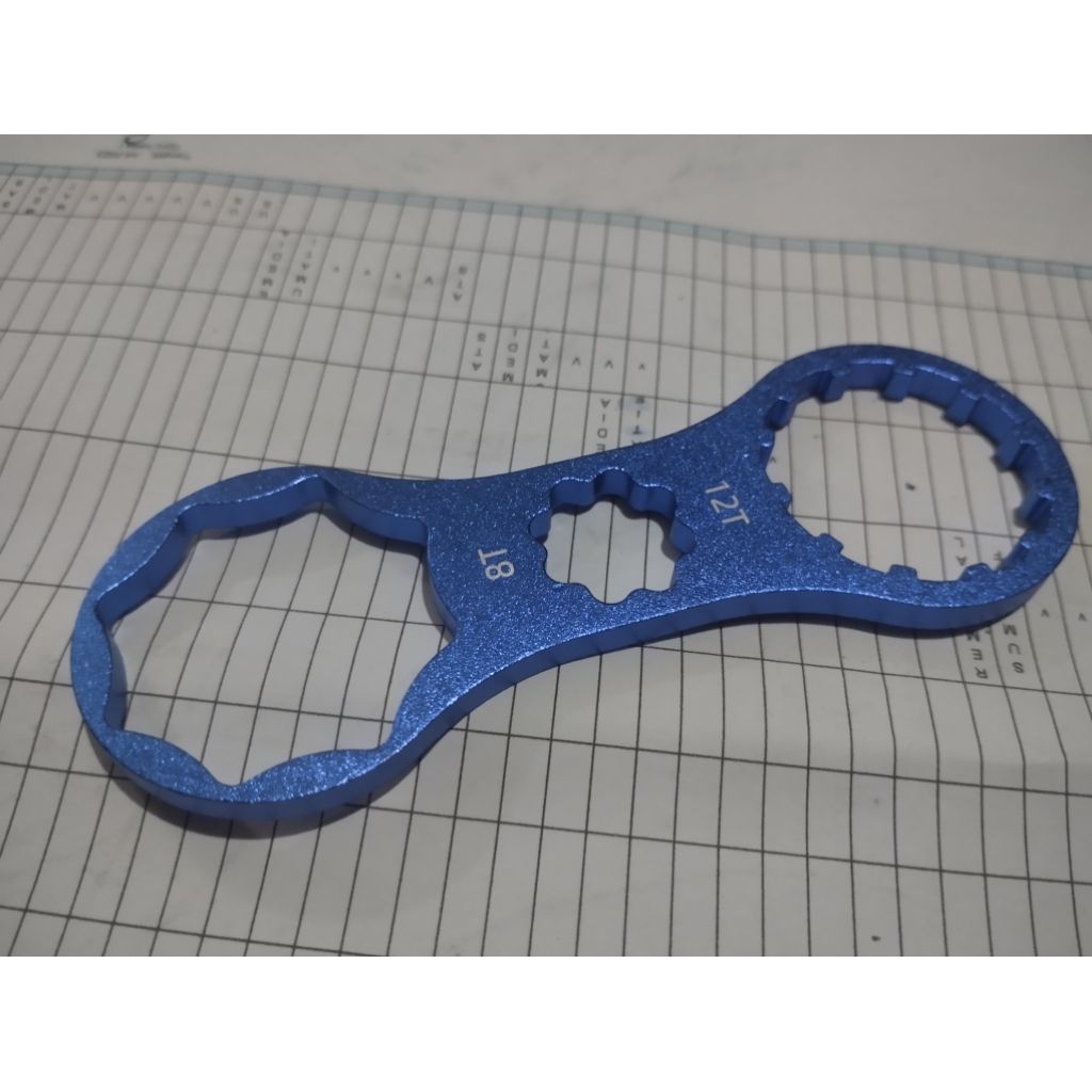 kunci buka fork sepeda mtb xcr suntour xct