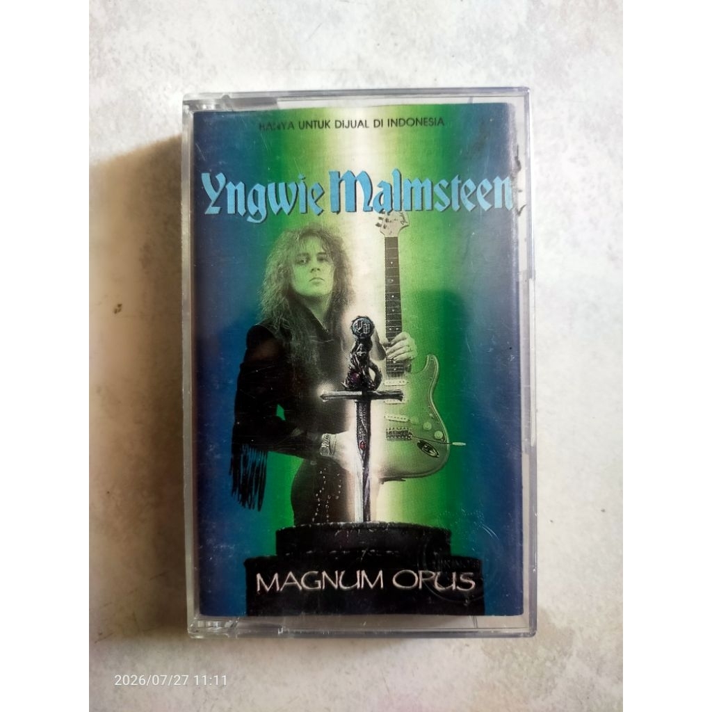 kaset pita YNGWIE MALMSTEEN "magnum opus"