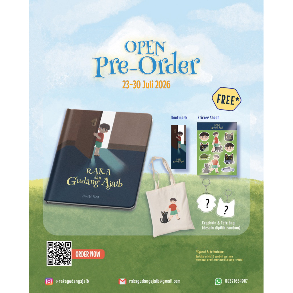 Raka dan Gudang Ajaib Children’s Book Hardcover
