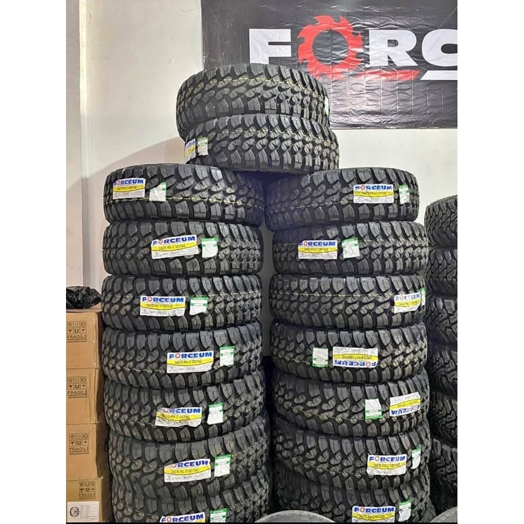 BAN PACUL MT  FORCEUM MT 08 245 75 R16 BAN TUBLES