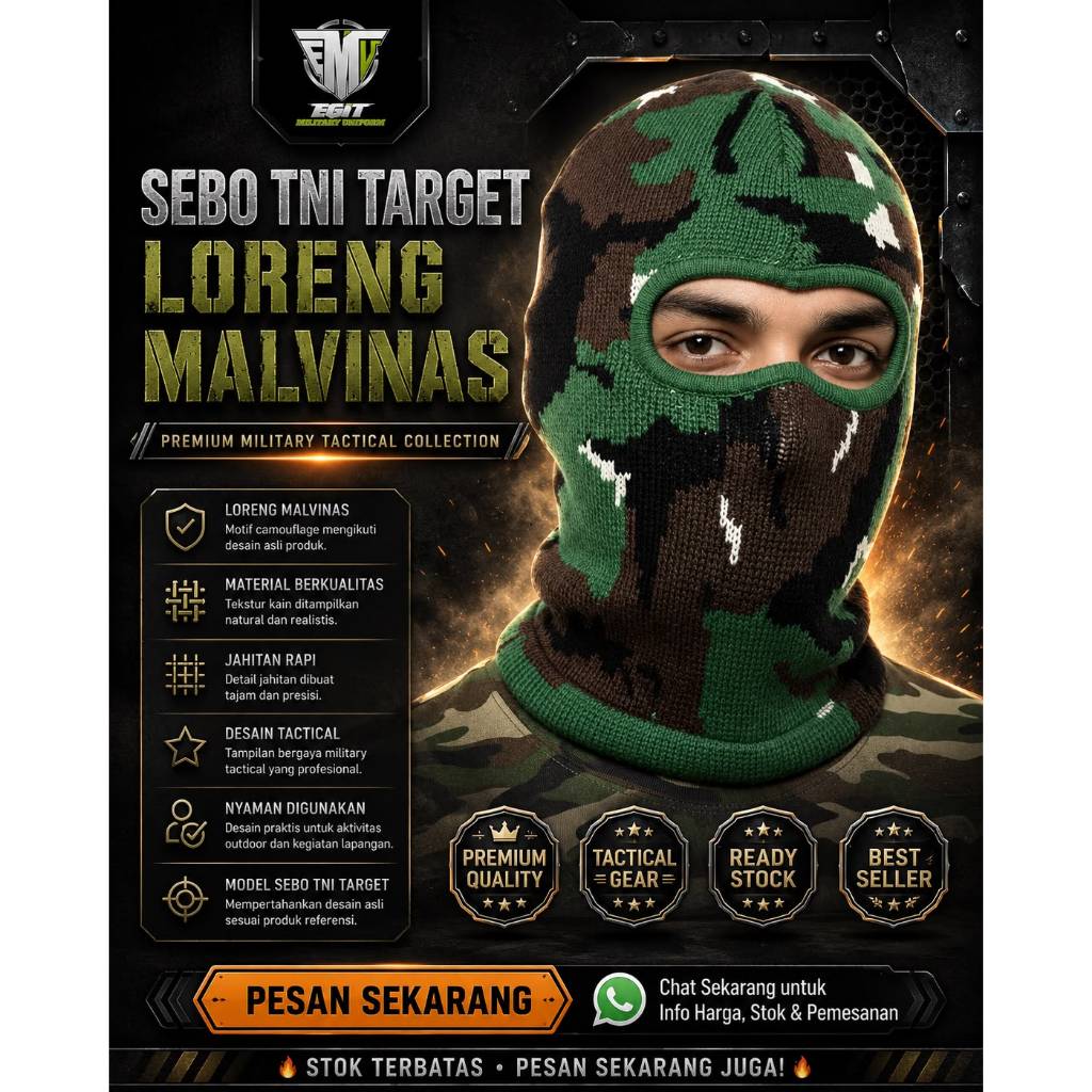 Sebo Loreng Tni Malvinas TARGET