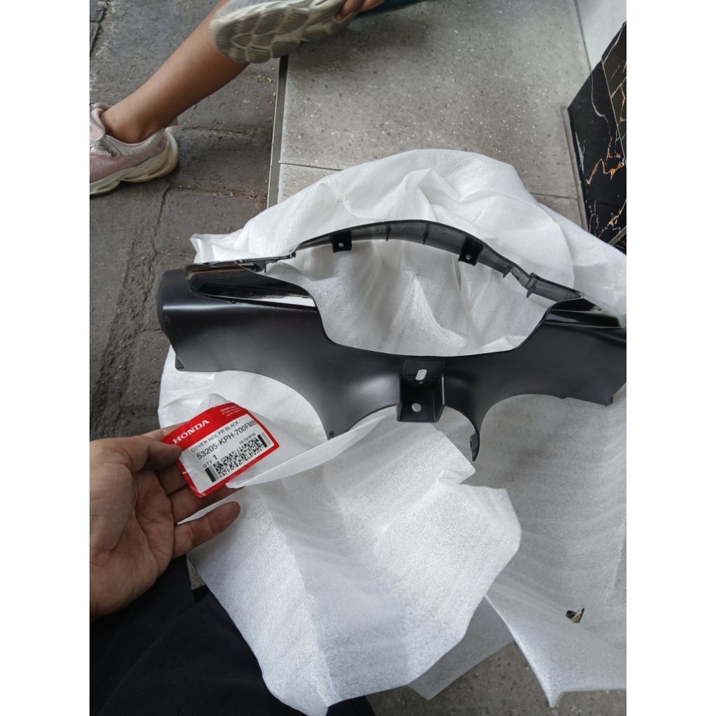 53205 - KPH -,700FMB BATOK LAMPU HONDA SUPRA X125 2005 - 2006 HITAM ORIGINAL AHM ASLI