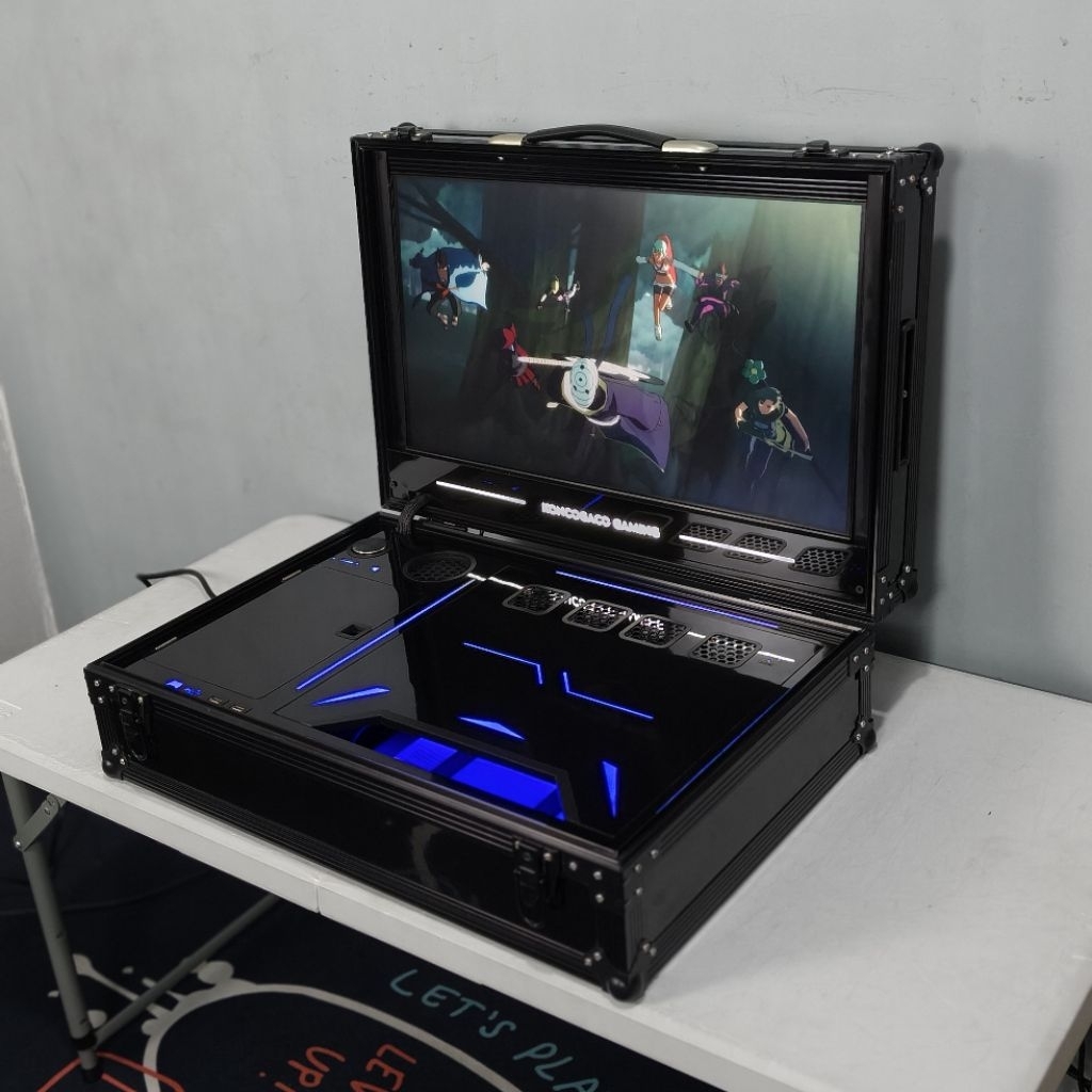 PS Box PlayBox PlayStation PS3/PS4 layar 25 Inch - Tipe Techno