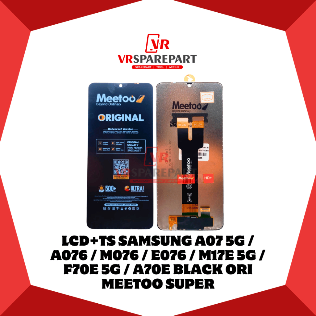 LCD SAMSUNG A07 5G / A076 / M076 / E076 / M17E 5G / F70E 5G / A70E FULLSET TOUCHSCREEN
