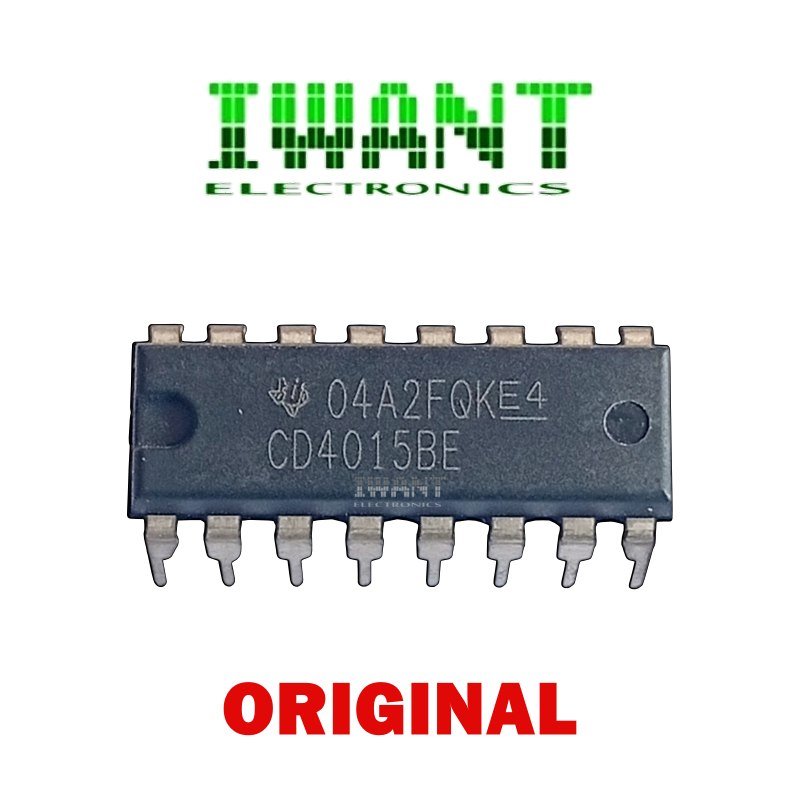 CD4015BE CD4015 CD 4015 ORIGINAL 16 PIN