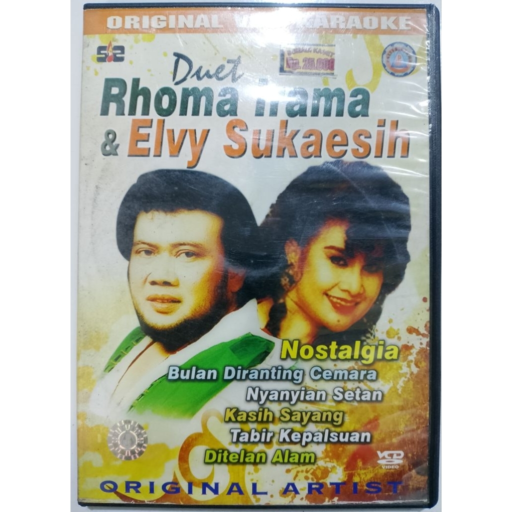 vcd dangdut Rhoma irama vs Elvy Sukaesih nostalgia pelita utama
