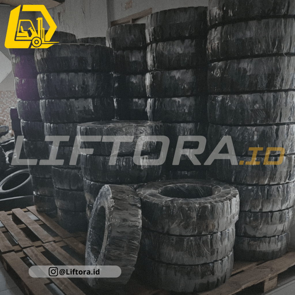 ACHILLES Solid Tyre (Ban Mati) Ukuran 18X7-8 Ban Forklift