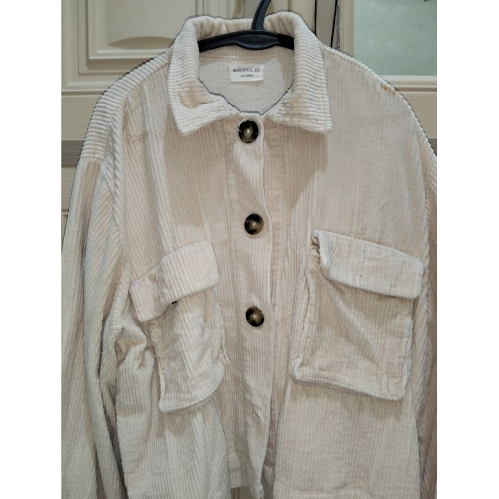 PRELOVED CORDUROY JAKET BALON