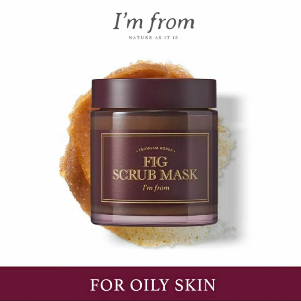 I'M FROM FIG SCRUB MASK