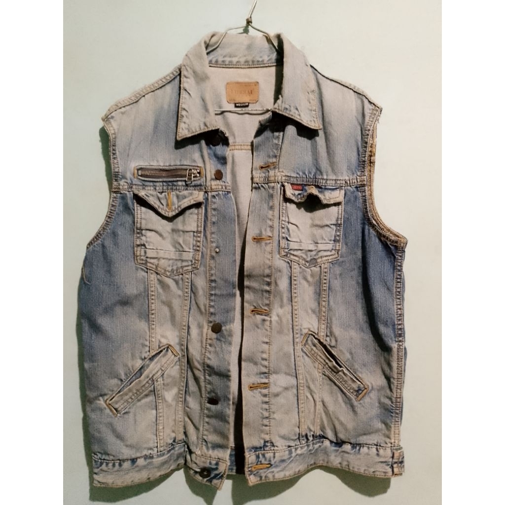 vest jeans second multi pocket