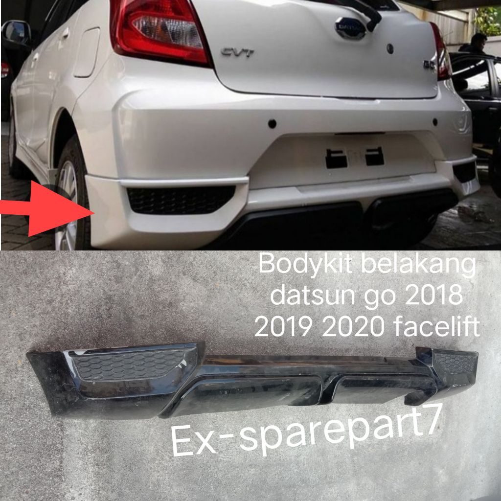 Bodykit belakang datsun go 2018 2019 2020 bekas original