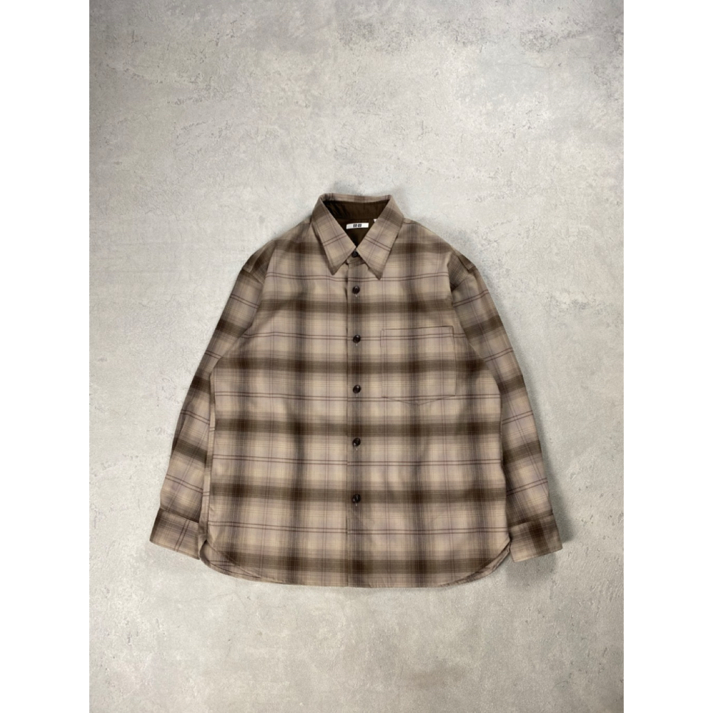 Uniqlo U Flannel Veterano Oversized
