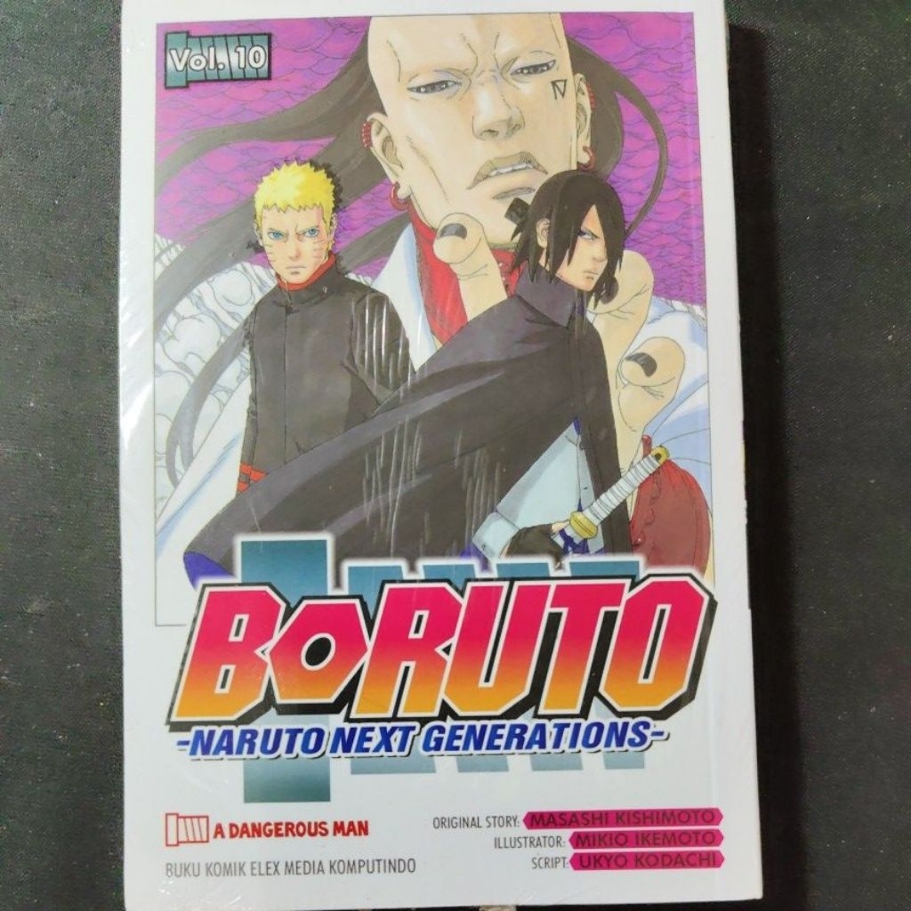 Komik Boruto 10 (segel)