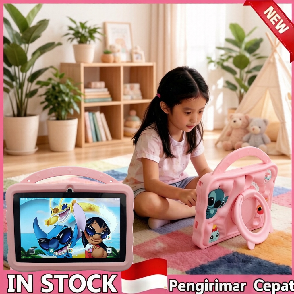 Tablet Belajar untuk Anak / Tablet 7 inci / Tablet PC / RAM 6GB + Penyimpanan 128GB
