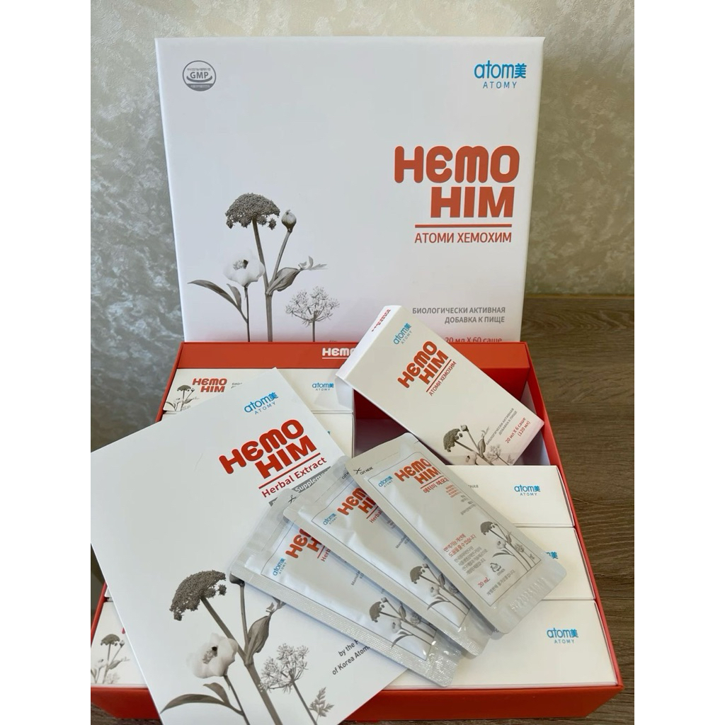 100% ORIGINAL HemoHIM Atomy Korea BPOM - Suplemen Imunitas Tubuh & Herbal Stamina Lelah Lemas