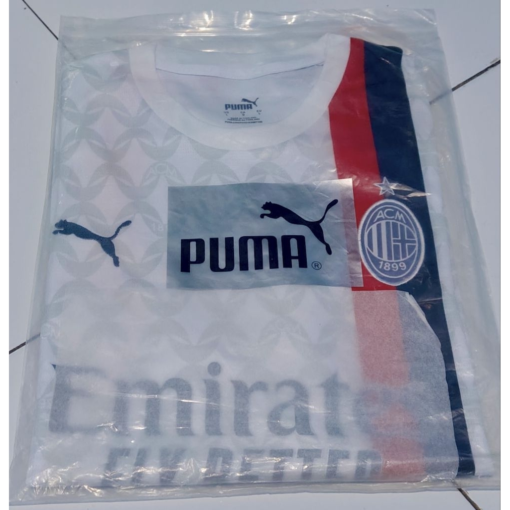 Jersey Sepak Bola Ac Milan Away Fans Version 2023/2024