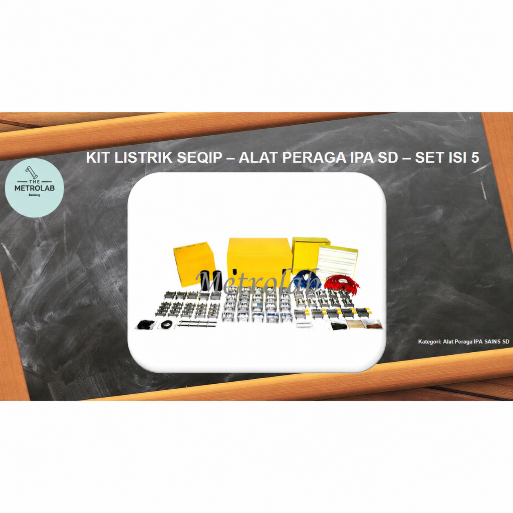Kit Listrik IPA Sains SD | SEQIP | 5 SET