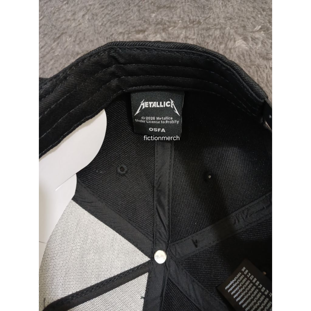 Topi Snapback METALLICA Original - Hetfield Vulture