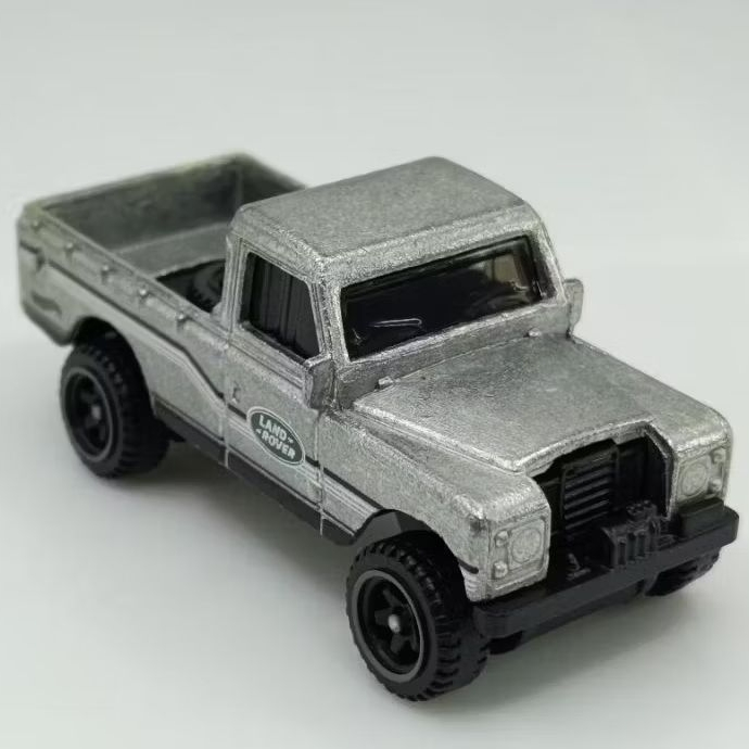 HOT WHEELS LAND ROVER SERIES III PICK UP - ZAMAC -(LOOSE)