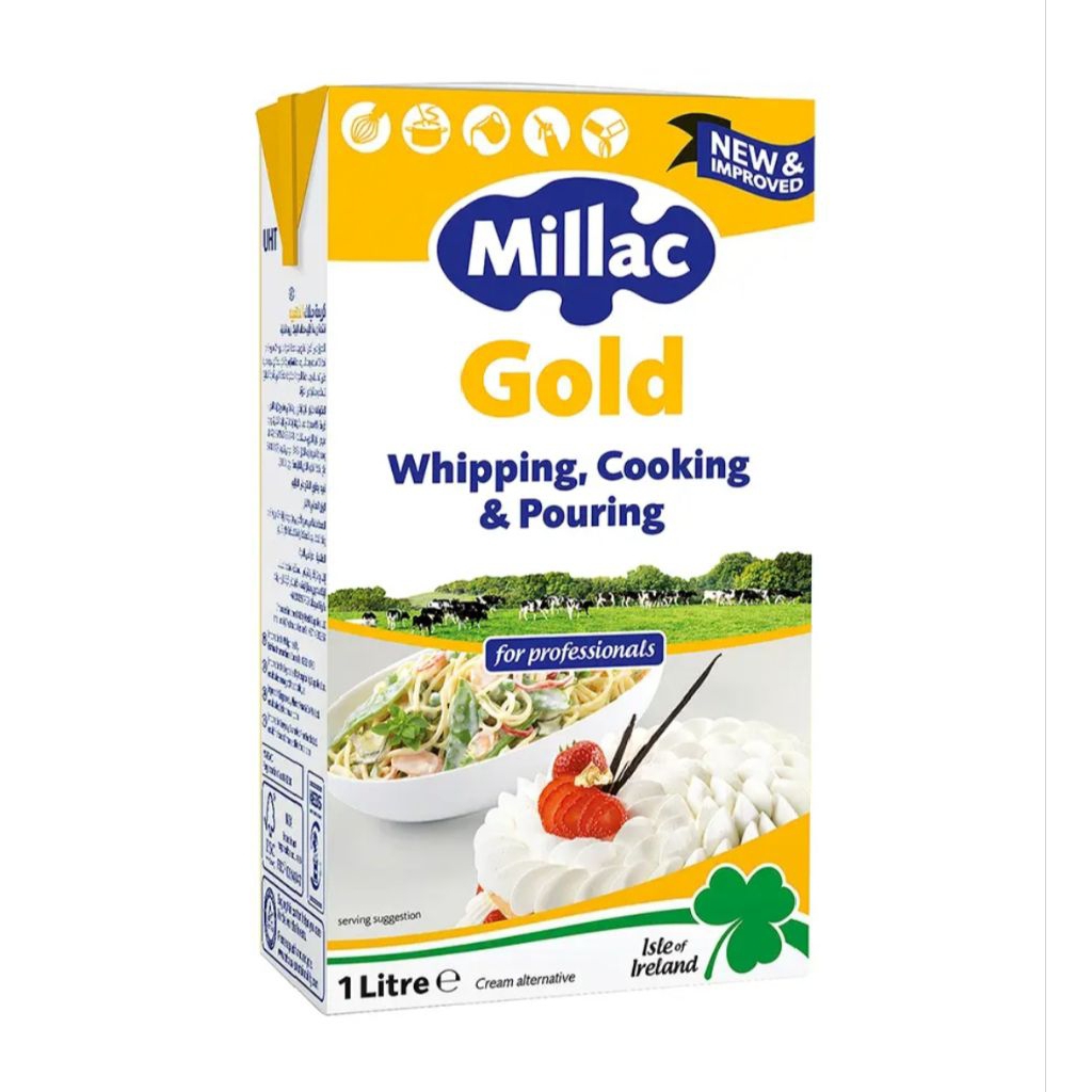 Millac Gold Whipping Cream 1 Liter / Millac Gold Whipping, Cooking & Pouring