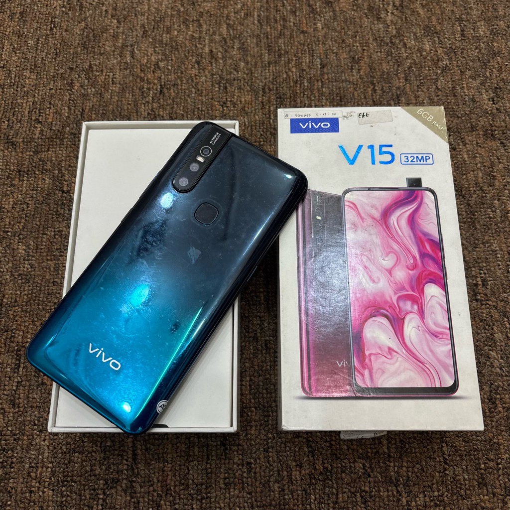 vivo v15 6/64gb second resmi original