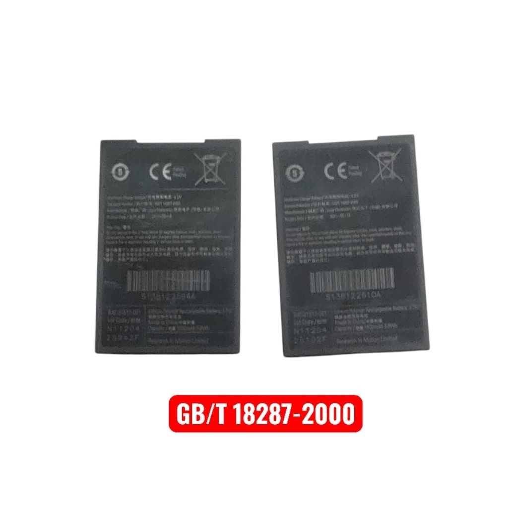 BATRAI BLACKBERRY BB GB/T 18287-2000 slot lama barang baru