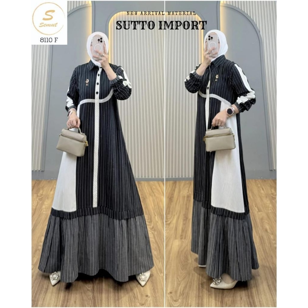 saukia dress by SYAINA SMUT