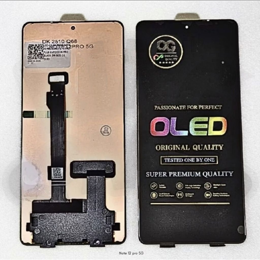 LCD TOUCHSCREEN OLED OG XIAOMI REDMI NOTE 12 PRO 5G NOTE 12 PRO PLUS 5G POCO X5 PRO OLED OG