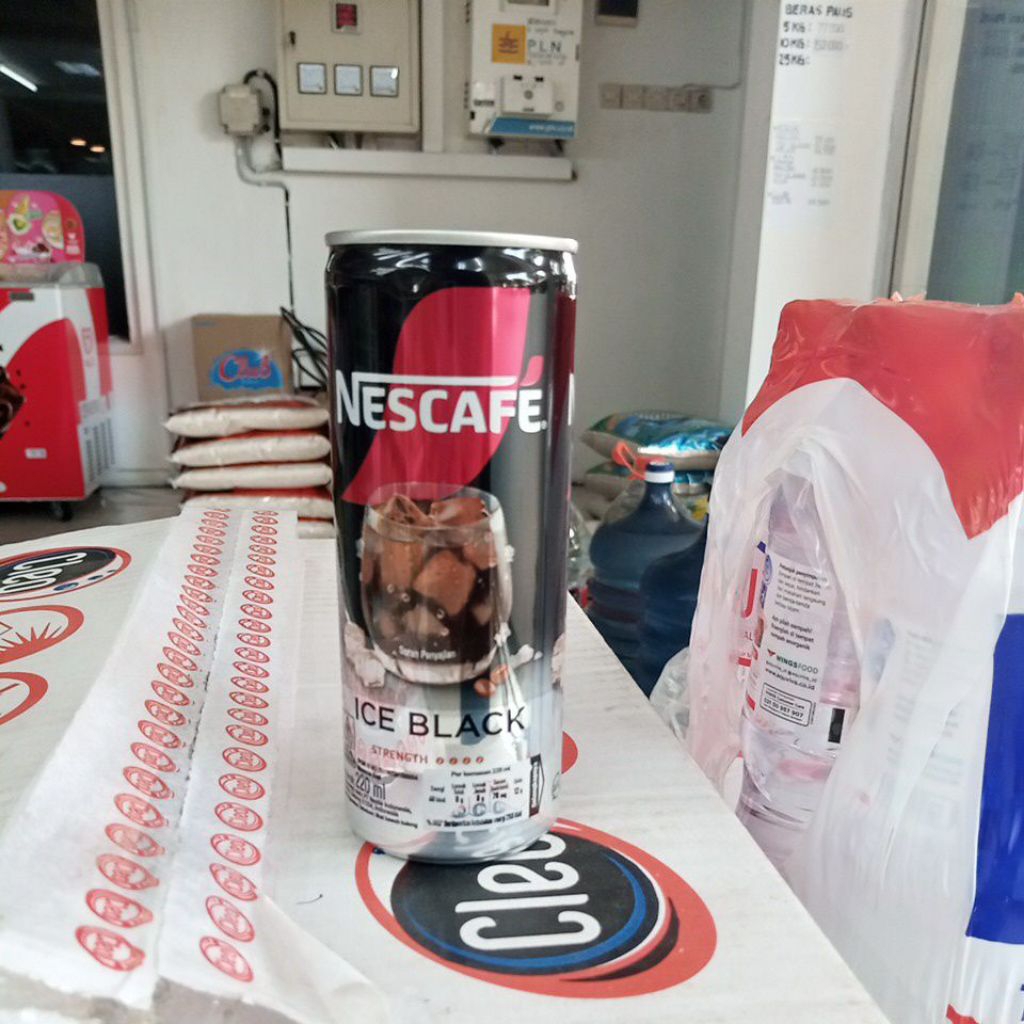 Nescafe Kaleng Ice Black 1 PCS - 220ml