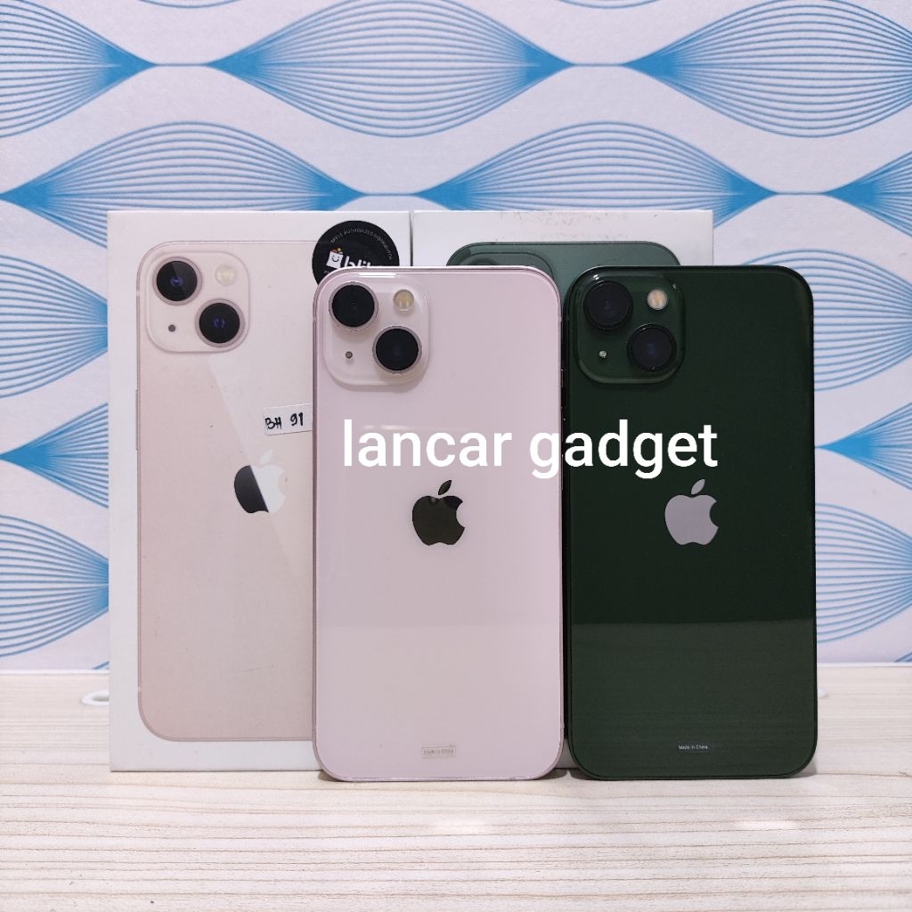 IPHONE 13 128GB RESMI IBOX GARANSI SECOND