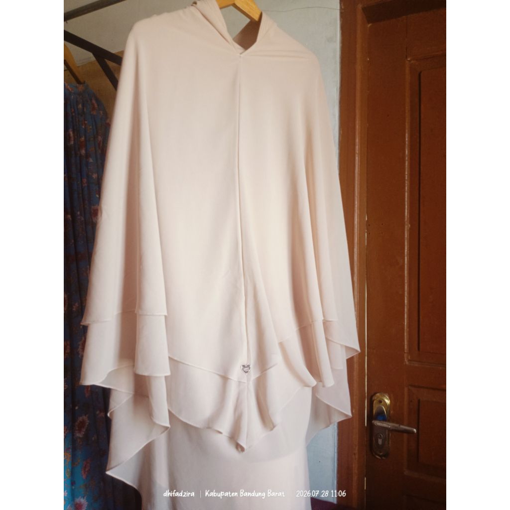Khimar dua layer Yoora Sarah