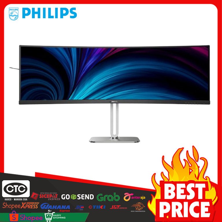PHILIPS 49B2U5900C - MONITOR | 49" inch | SuperWide Curved | USB-C