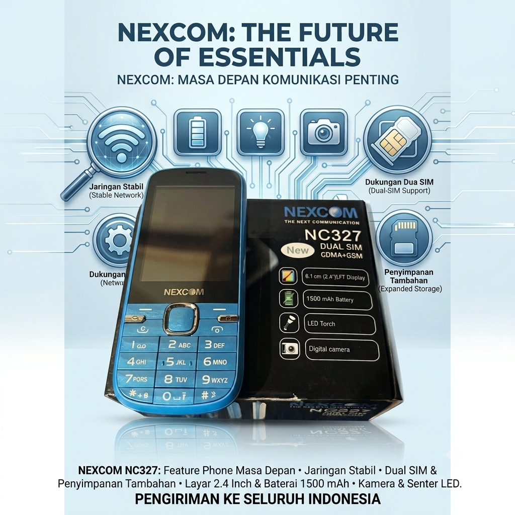 HP MURAH HP NEXCOM NC327 DUAL SIM CDMA+GSM HP NORMAL SIAP PAKAI/HP BERKUALITAS/HP NORMAL NO KENDALA