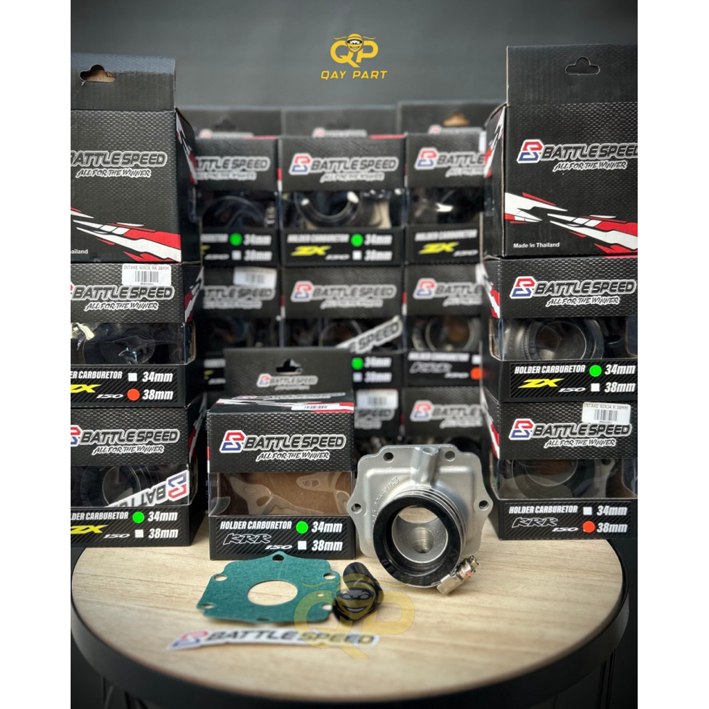 100% ORIGINAL BERGARANSI INTAKE MANIFOLD BATTLE SPEED NINJA R NINJA SS NINJA KIS UKURAN 30 32 34 35 