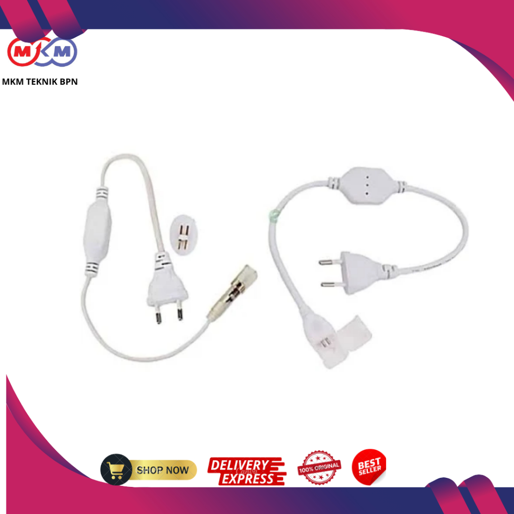 KABEL ADAPTOR LAMPU STRIP RGB LED 2835/ 5050