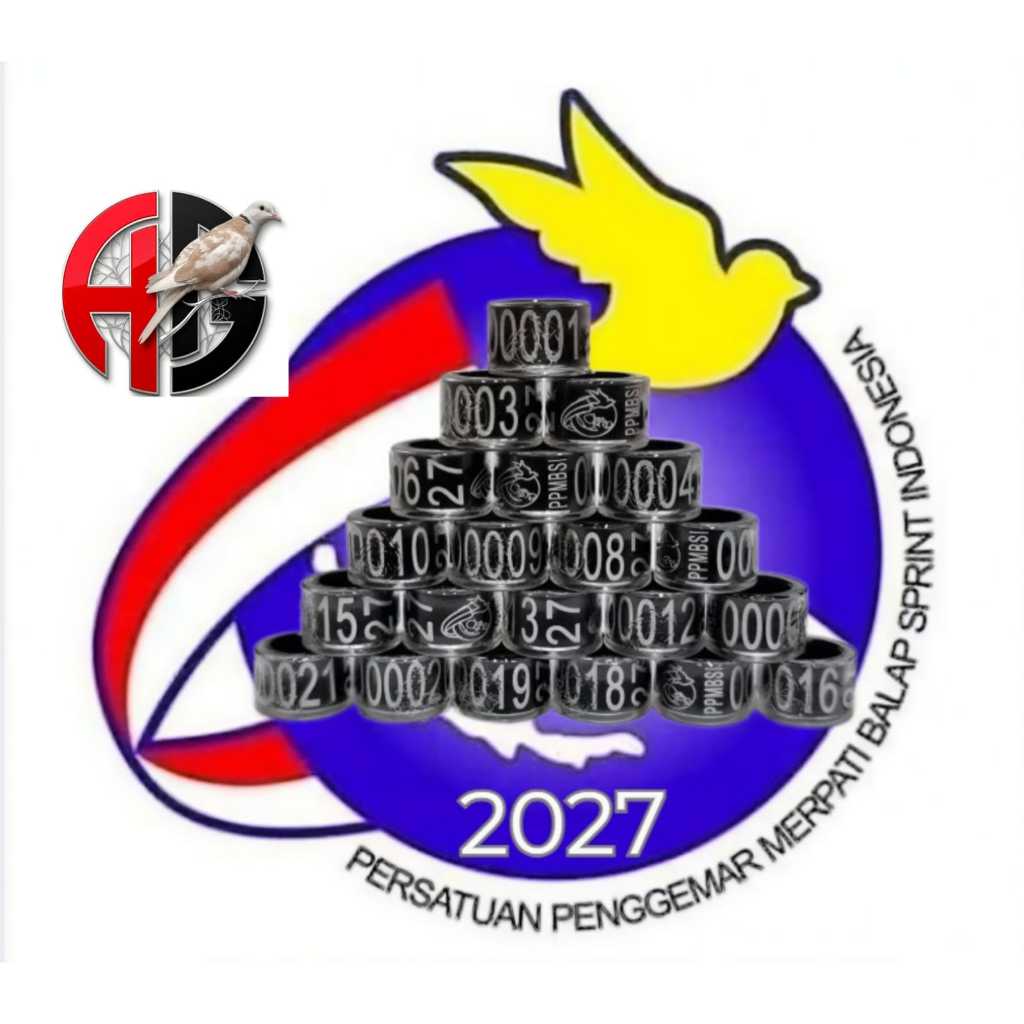 RING PPMBSI  RING RESMI MERPATI BALAP ORIGINAL  RING MERPATI PPMBSI 2027